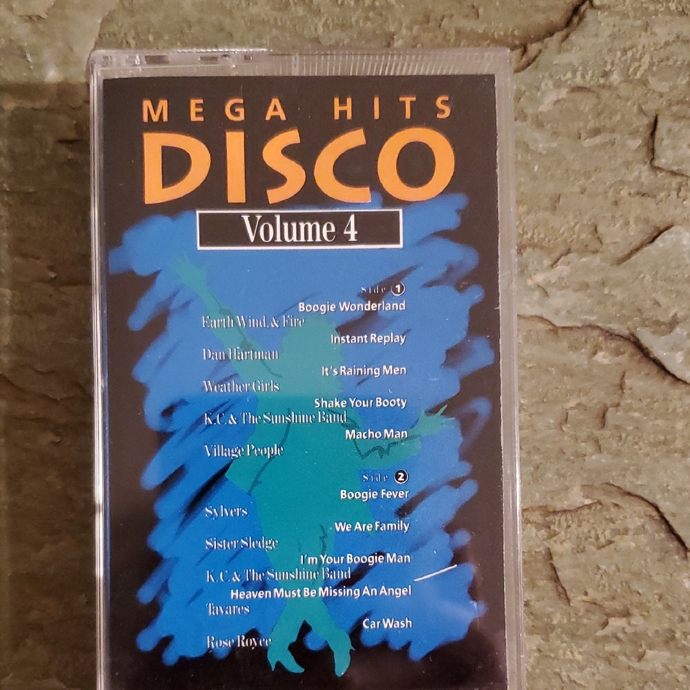 Mega Hits Disco Volume 4 Cassette